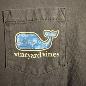 Vineyard Vines Happy Hanukkah Long Sleeve Shirt‎